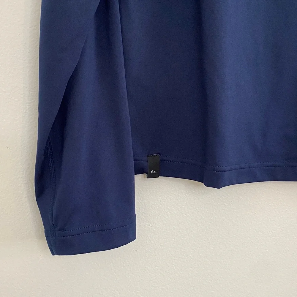 Foreign Rider Co. Grove XXIII Navy Long Sleeve Shirt Dryfit Unisex Size 1 - Picture 7 of 7